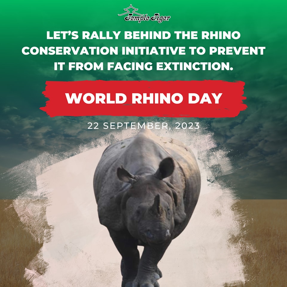 Honoring the Rhinos on World Rhino Day with Venture Travel! 
